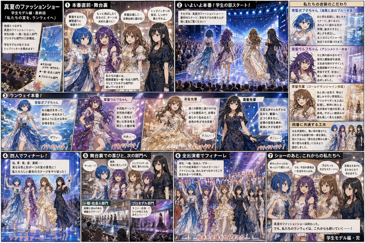 真夏のファッションショー――私たちの夏を、ランウェイへ