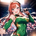 有栖川夏葉チャイナドレス 2枚目