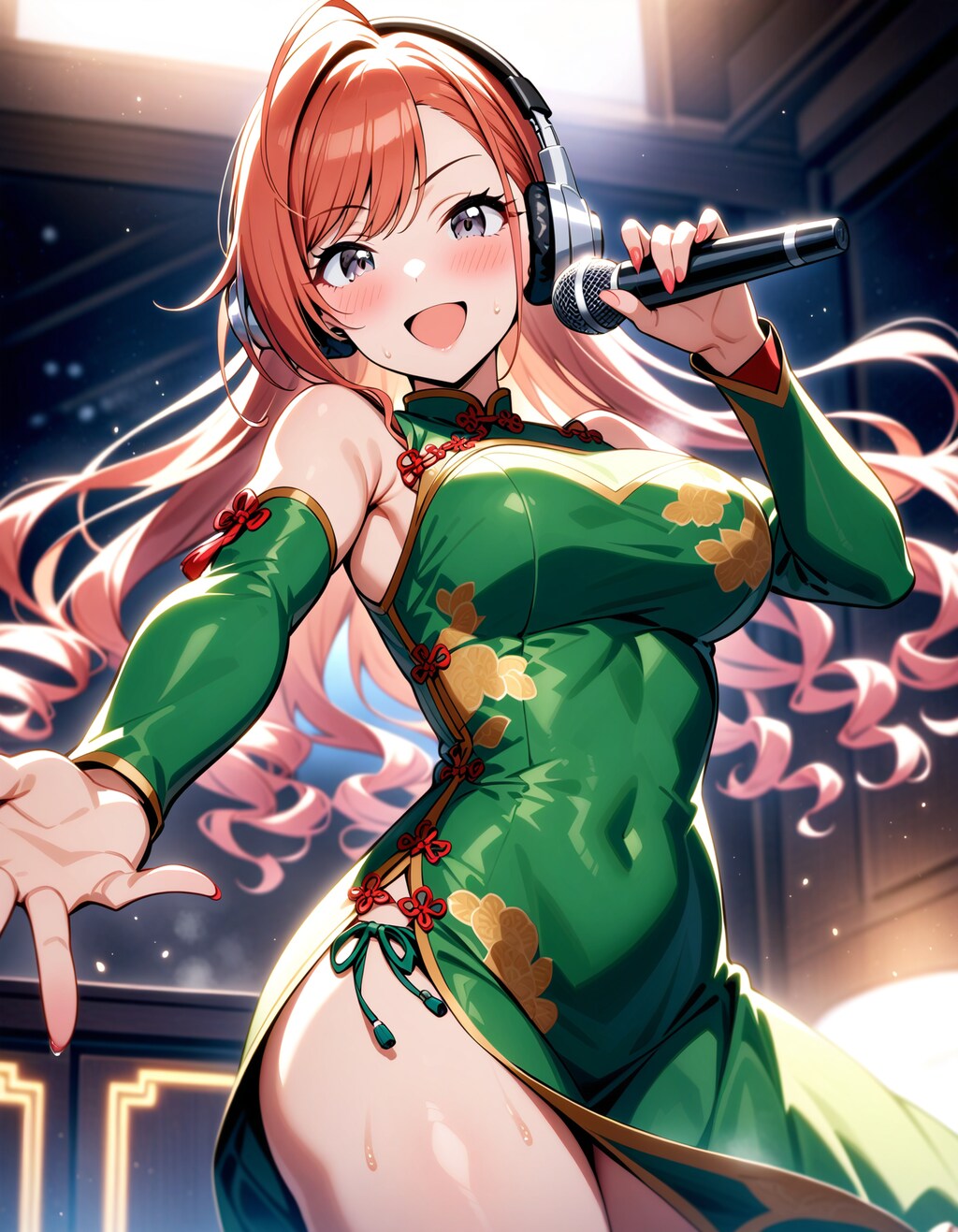 有栖川夏葉チャイナドレス