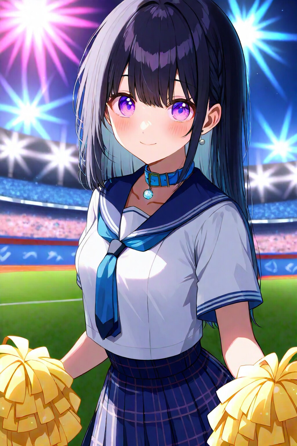 黒髪ロングでセーラー服の少女１０