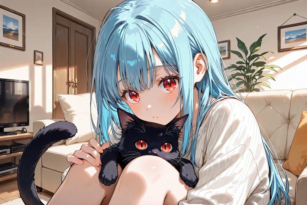 猫と一緒260419
