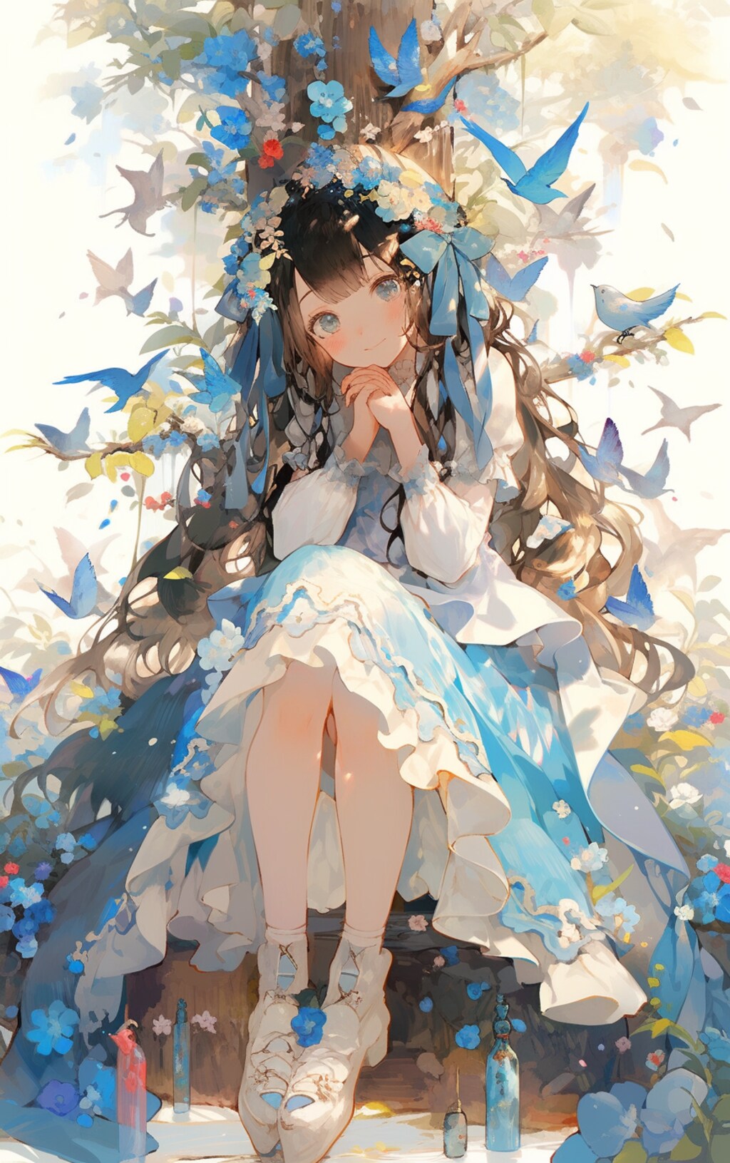 君、青の鮮とさ。