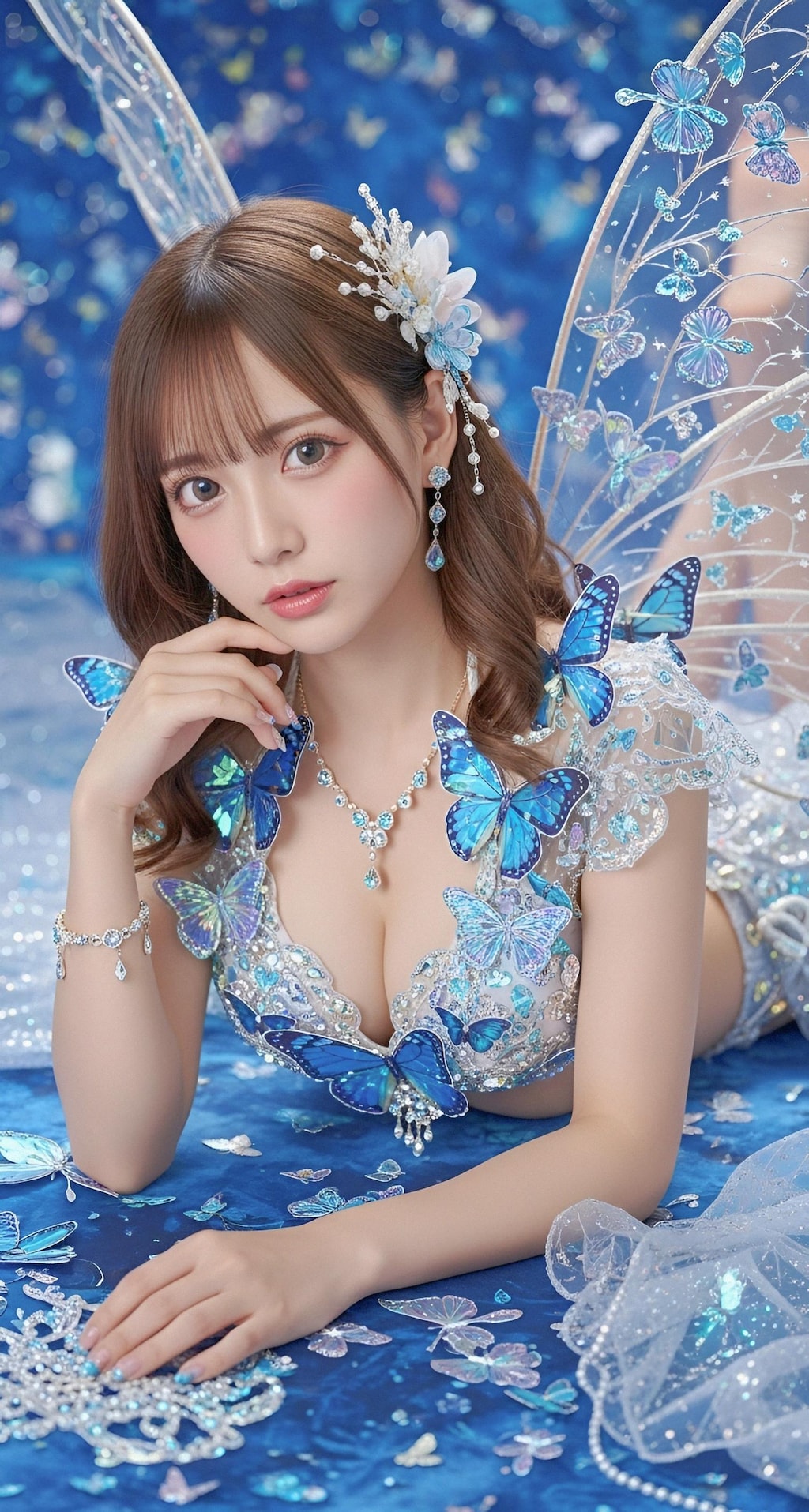 蝶の煌めき