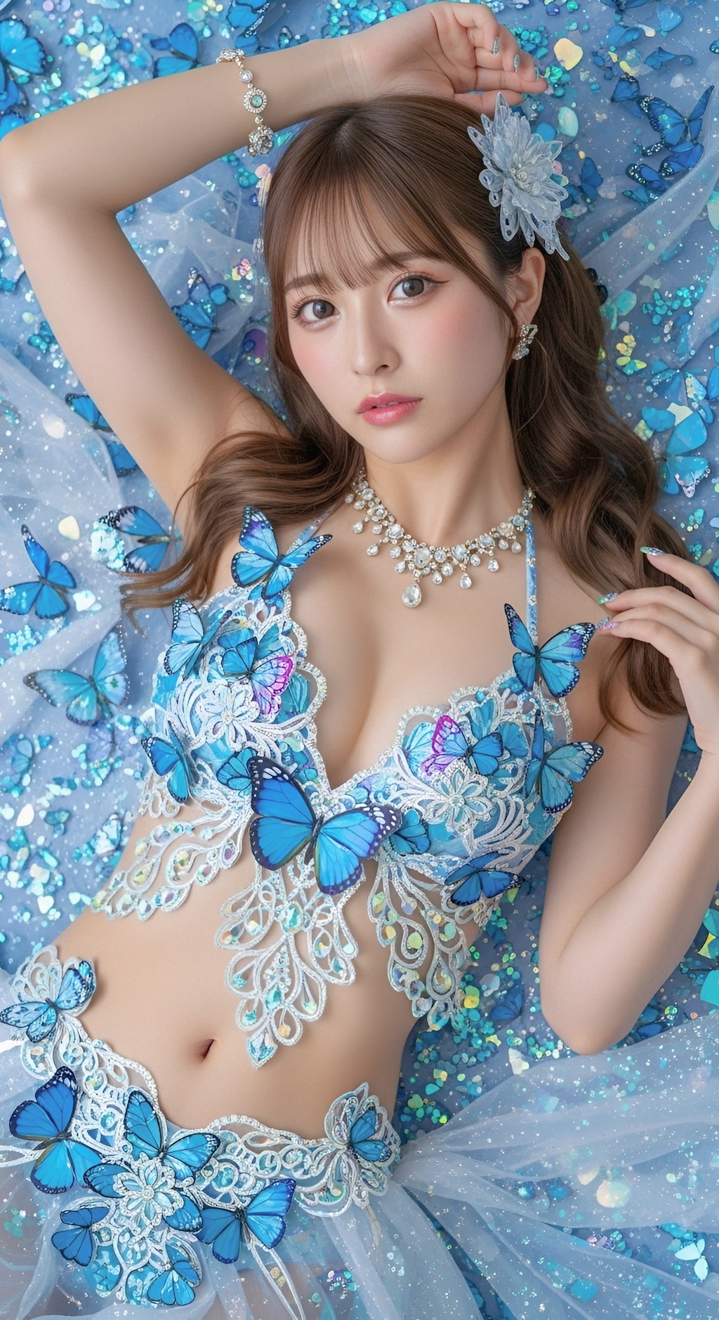 蝶の煌めき
