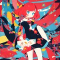 シンプルな色の複雑な組み合わせ 2枚目