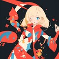 シンプルな色の複雑な組み合わせ 3枚目