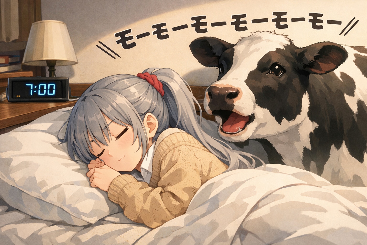 応援モーニングコール８ | の人気AIイラスト・グラビア