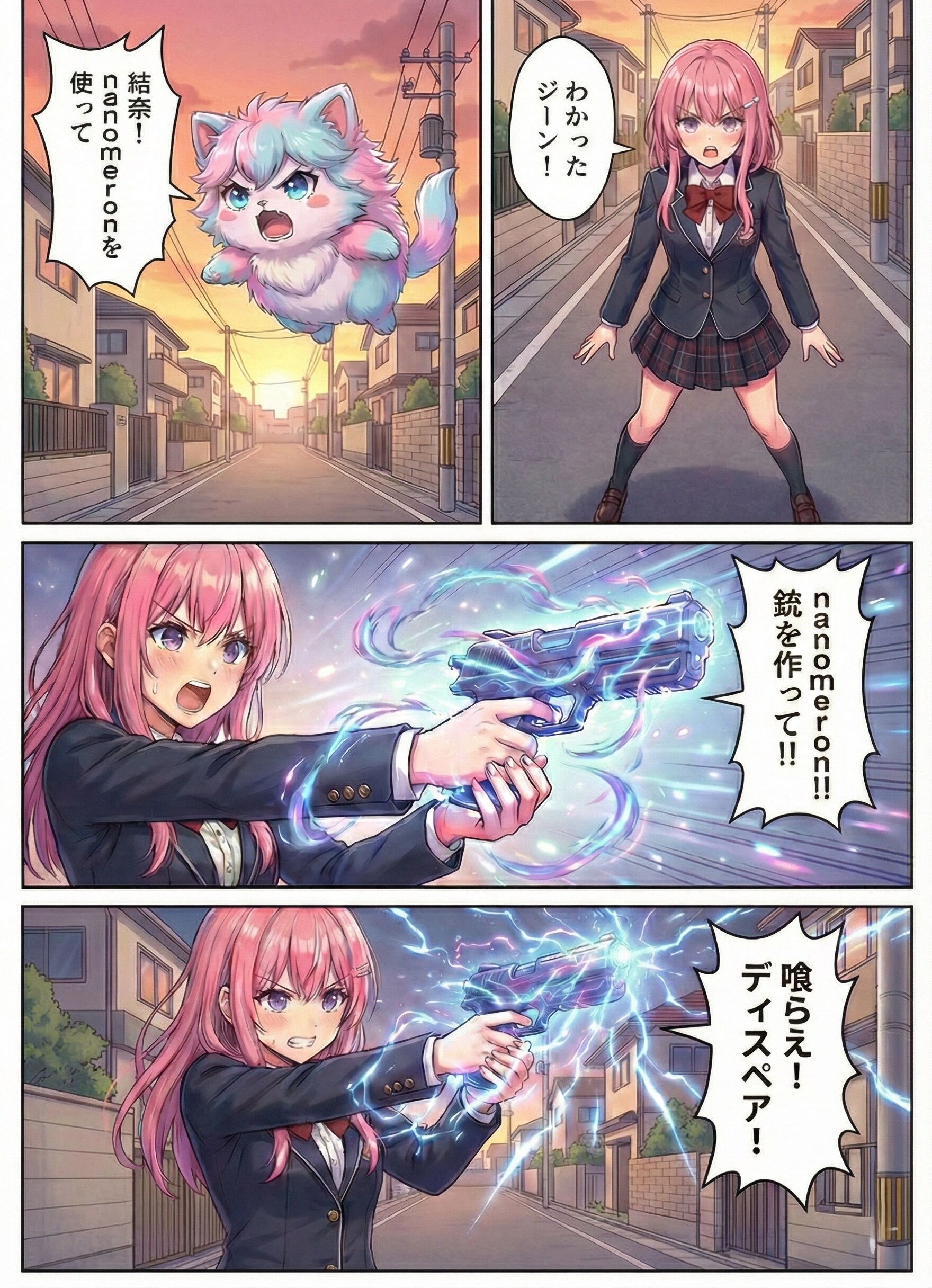 noteの作品の系譜を継承した『gene pro!!』という漫画