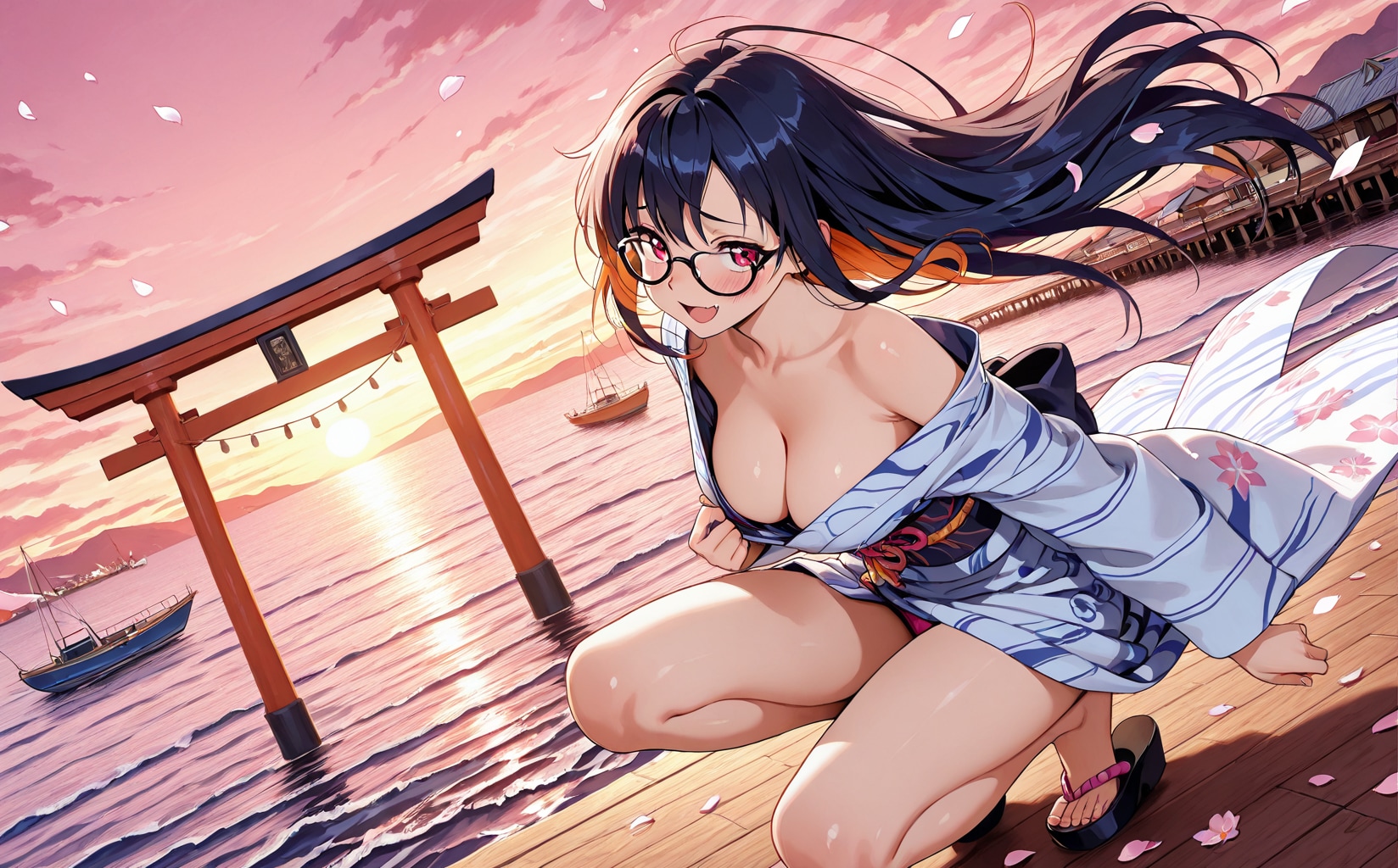 神域の入口で、あなたは彼女に出会った