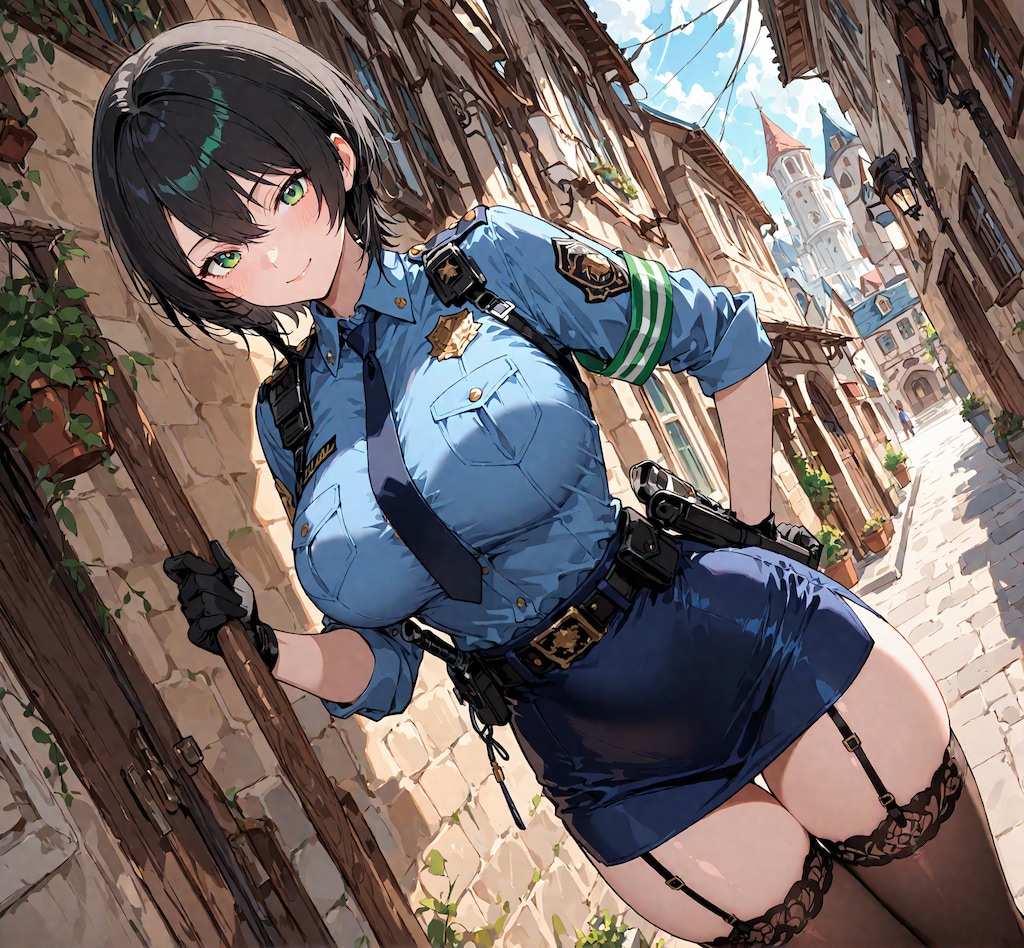 イケメン婦警さん