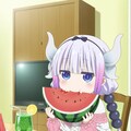 小林さんちのメイドラゴン　カンナ　🐲　スイカ 🍉 5枚目