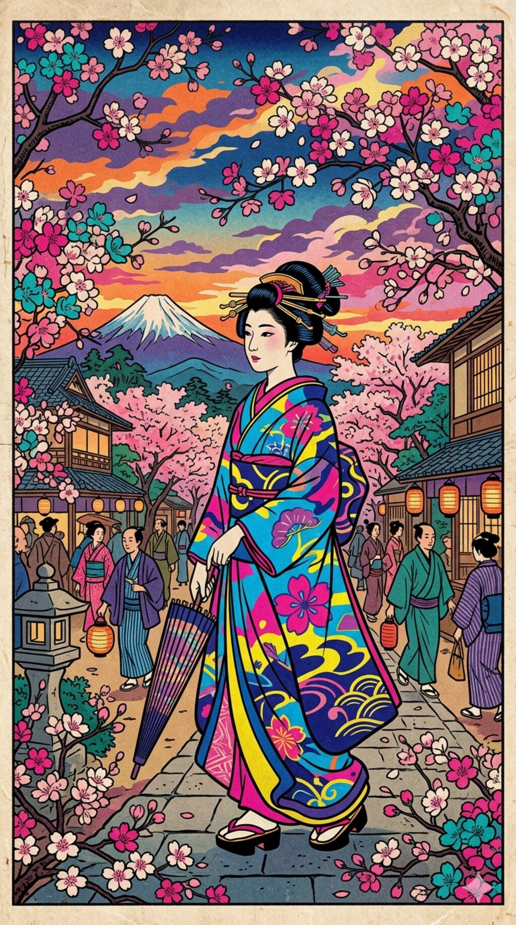 現代アートの巨匠が浮世絵を手掛けたら