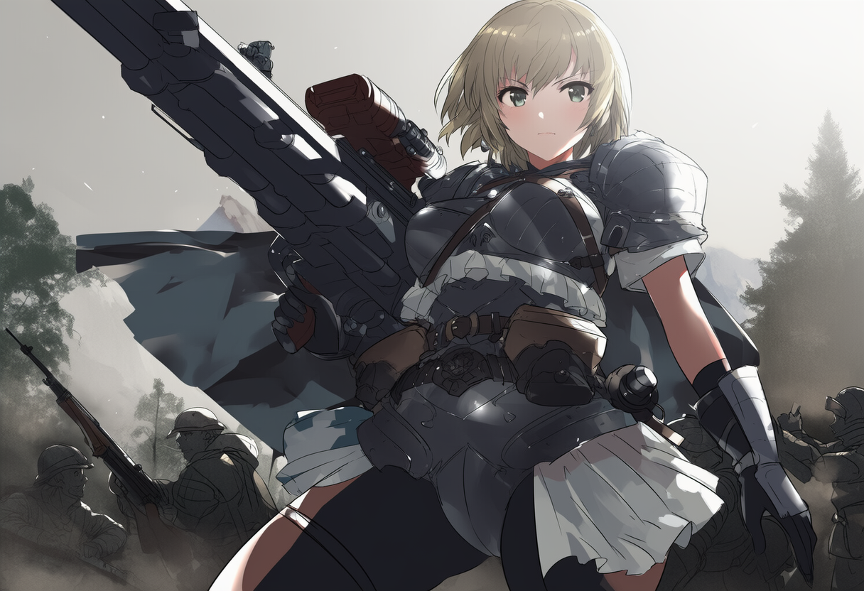 機械化歩兵第三中隊、前へ! | の人気AIイラスト・グラビア