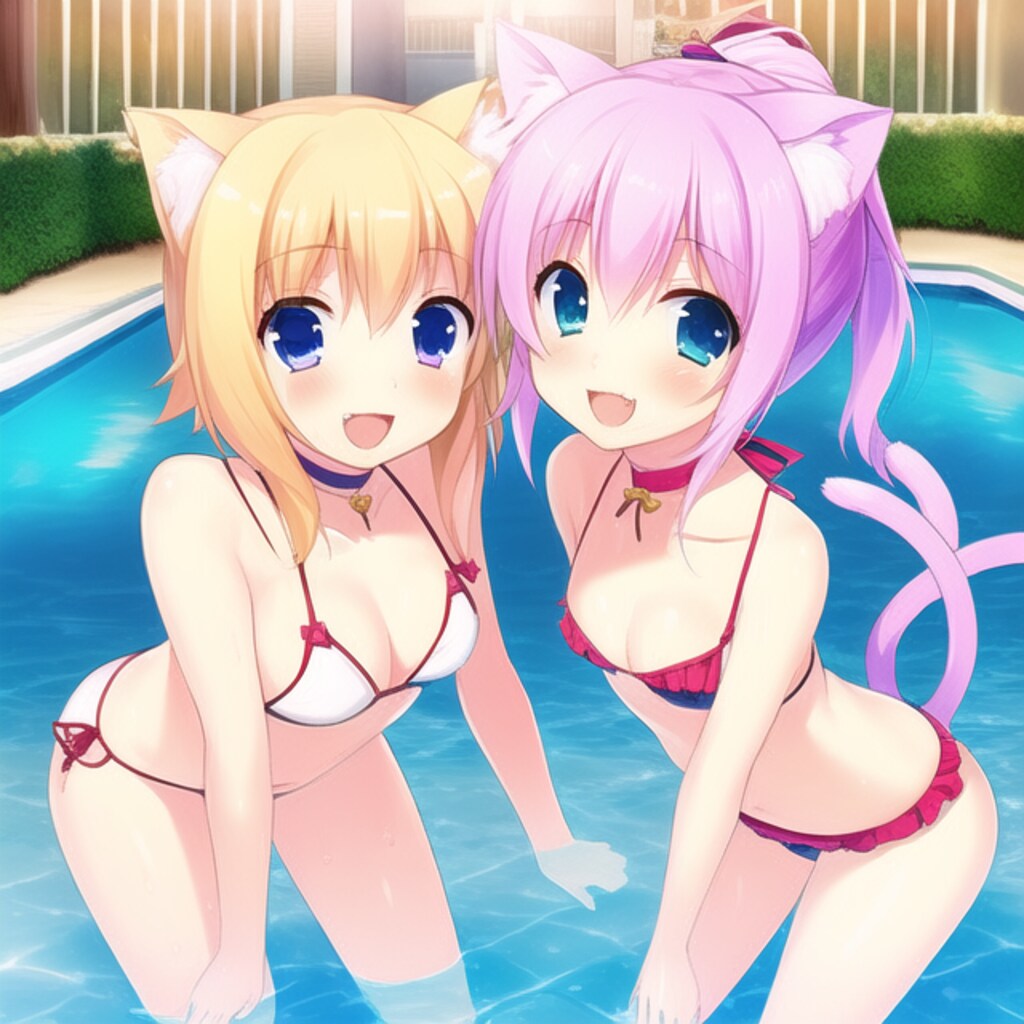 プールで遊ぼう！その２