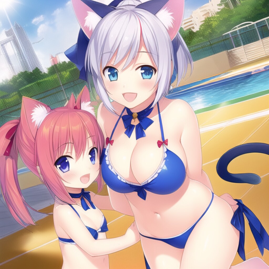 プールで遊ぼう！その２