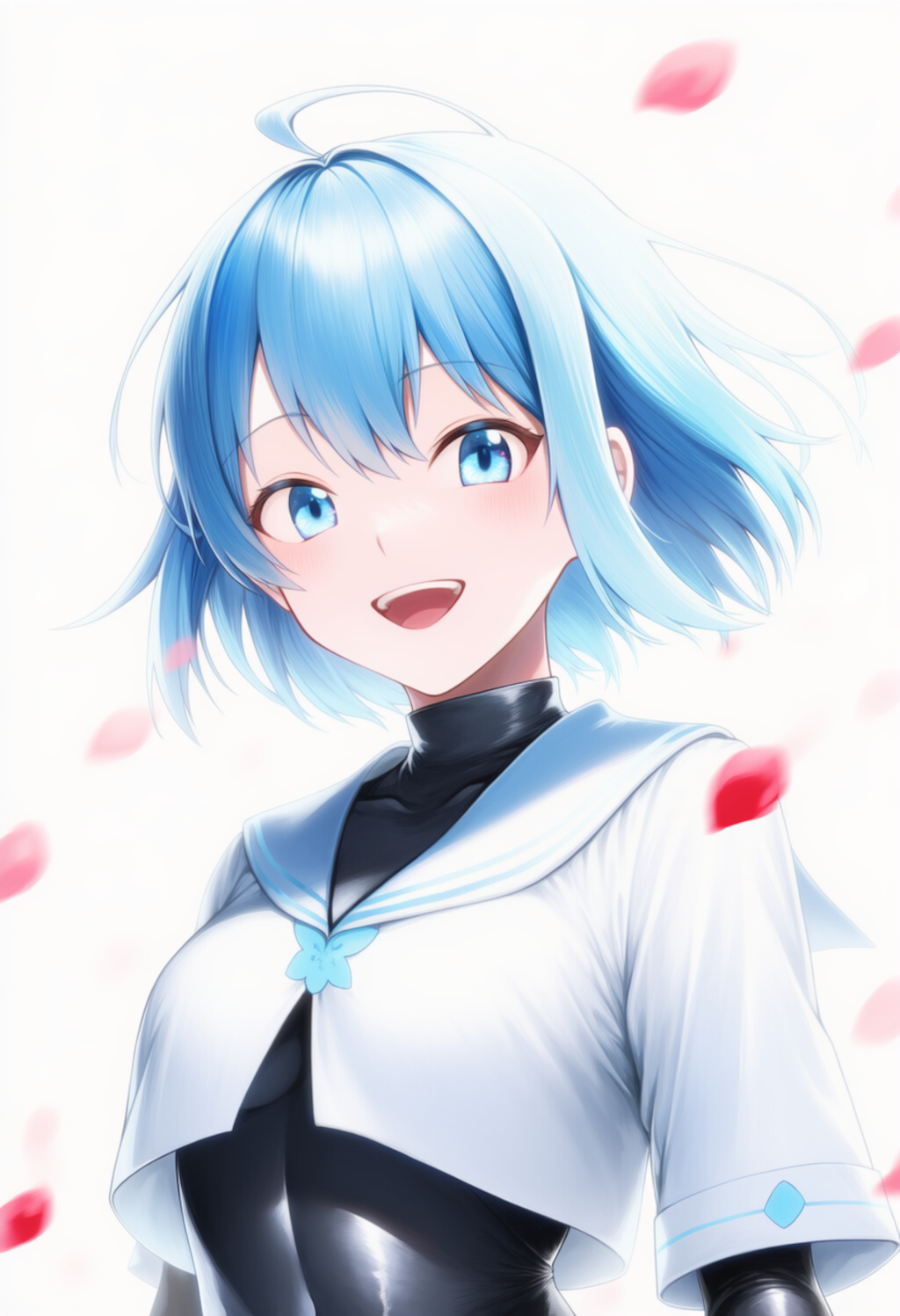 桜井　蒼、黒ボディスーツを着る・・・