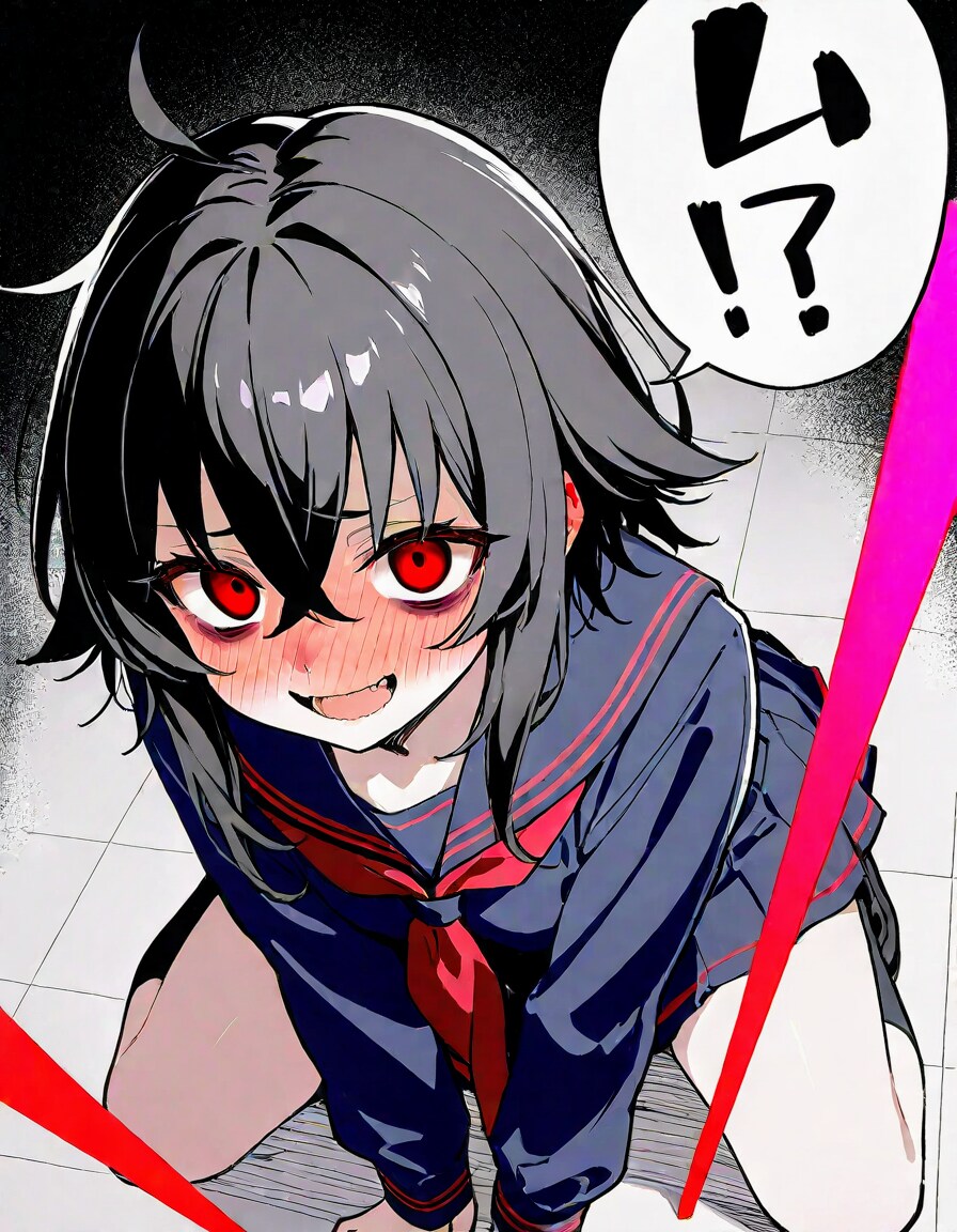 病み…セーラーマンガ