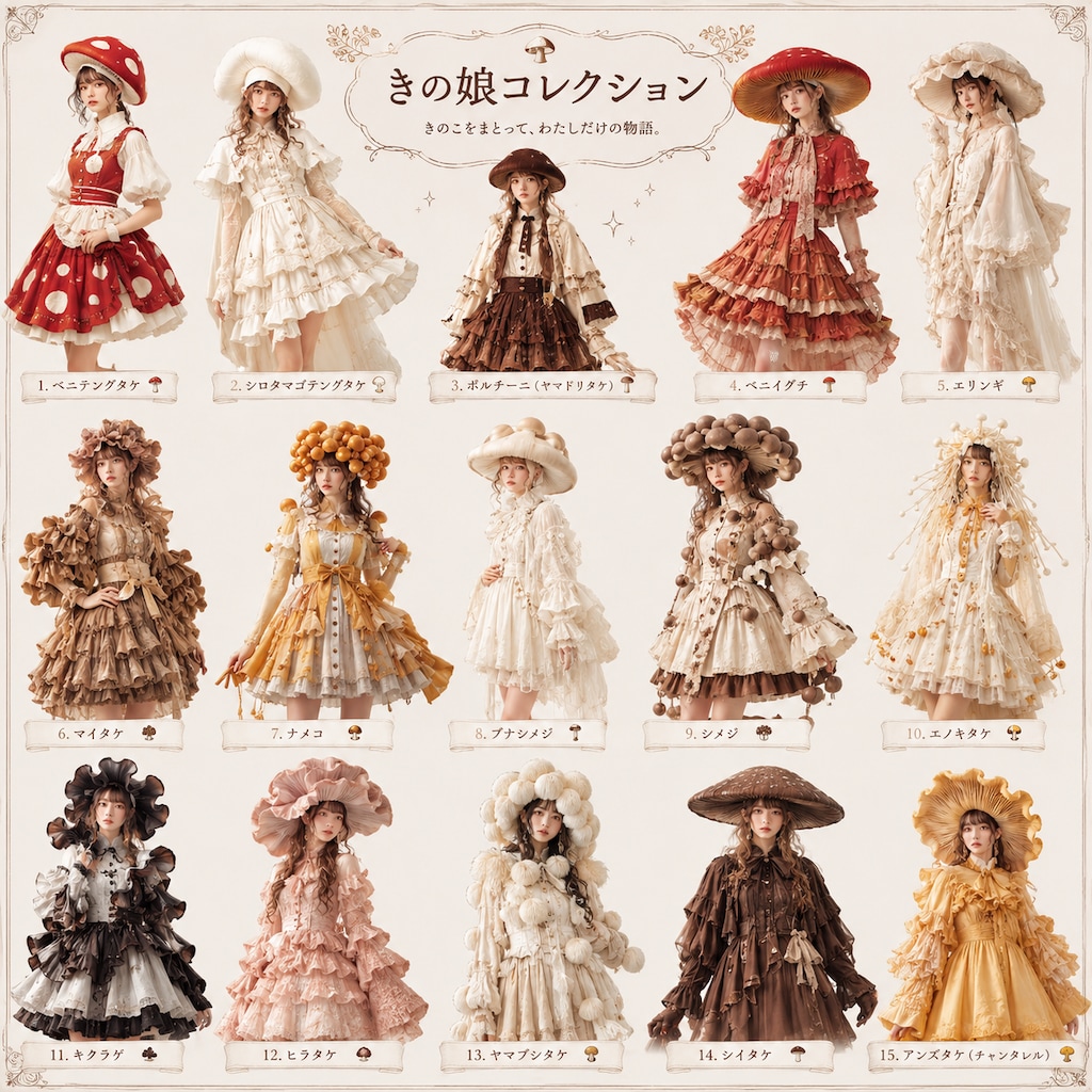 きのこレクション