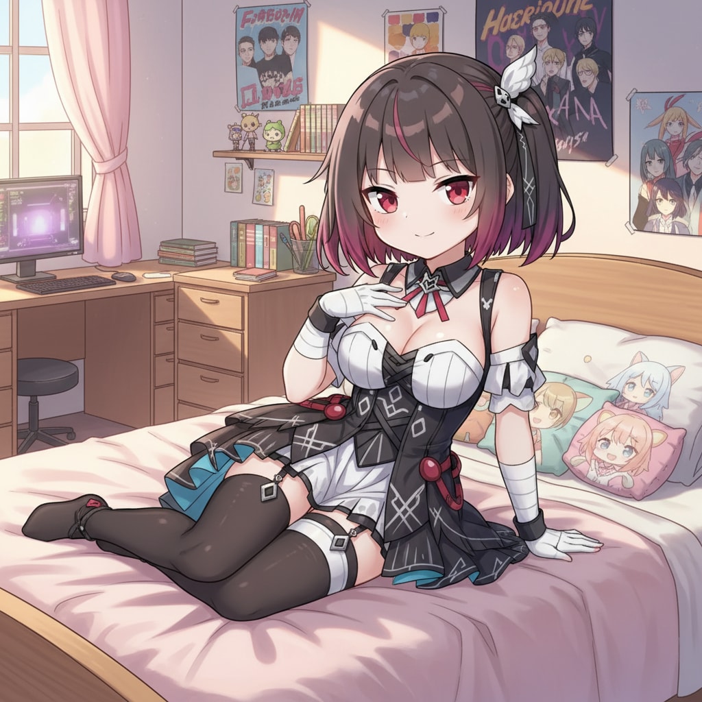 セクシーポーズなミテルちゃん