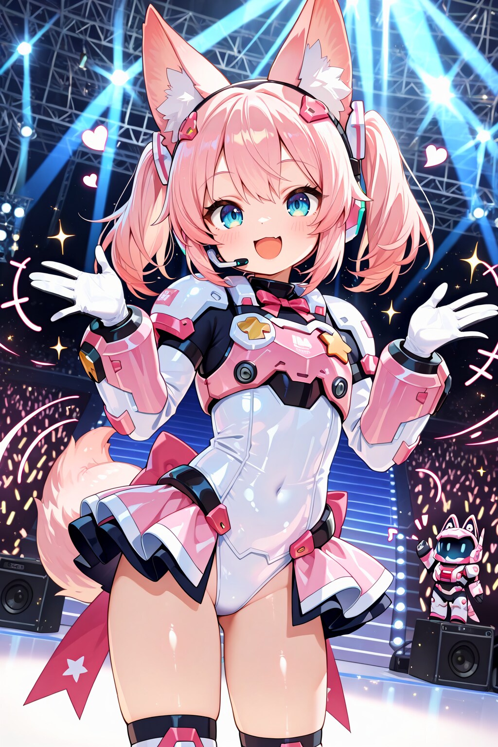 愛嬌振りまきパワード！
