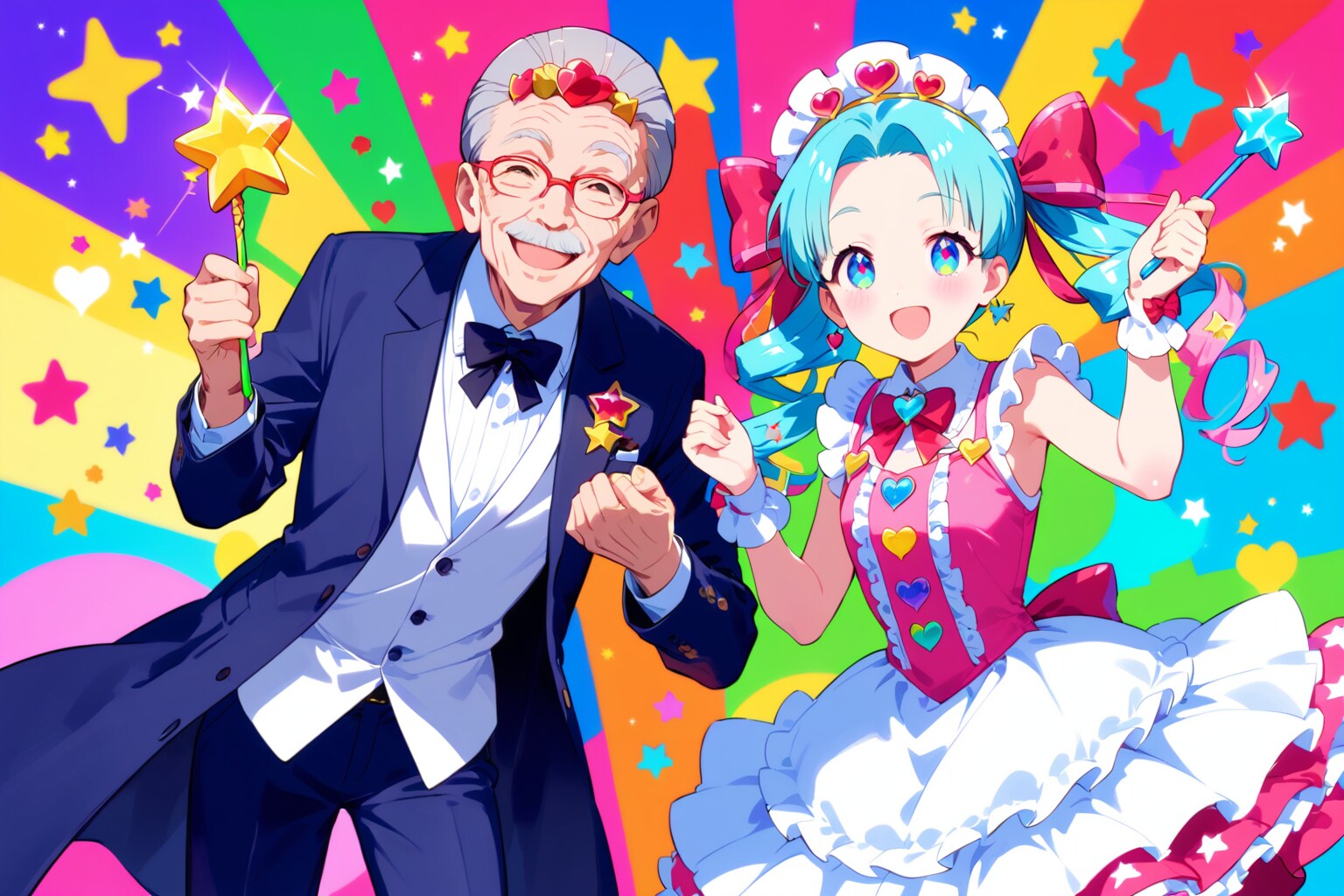 浮かれ爺＆孫
