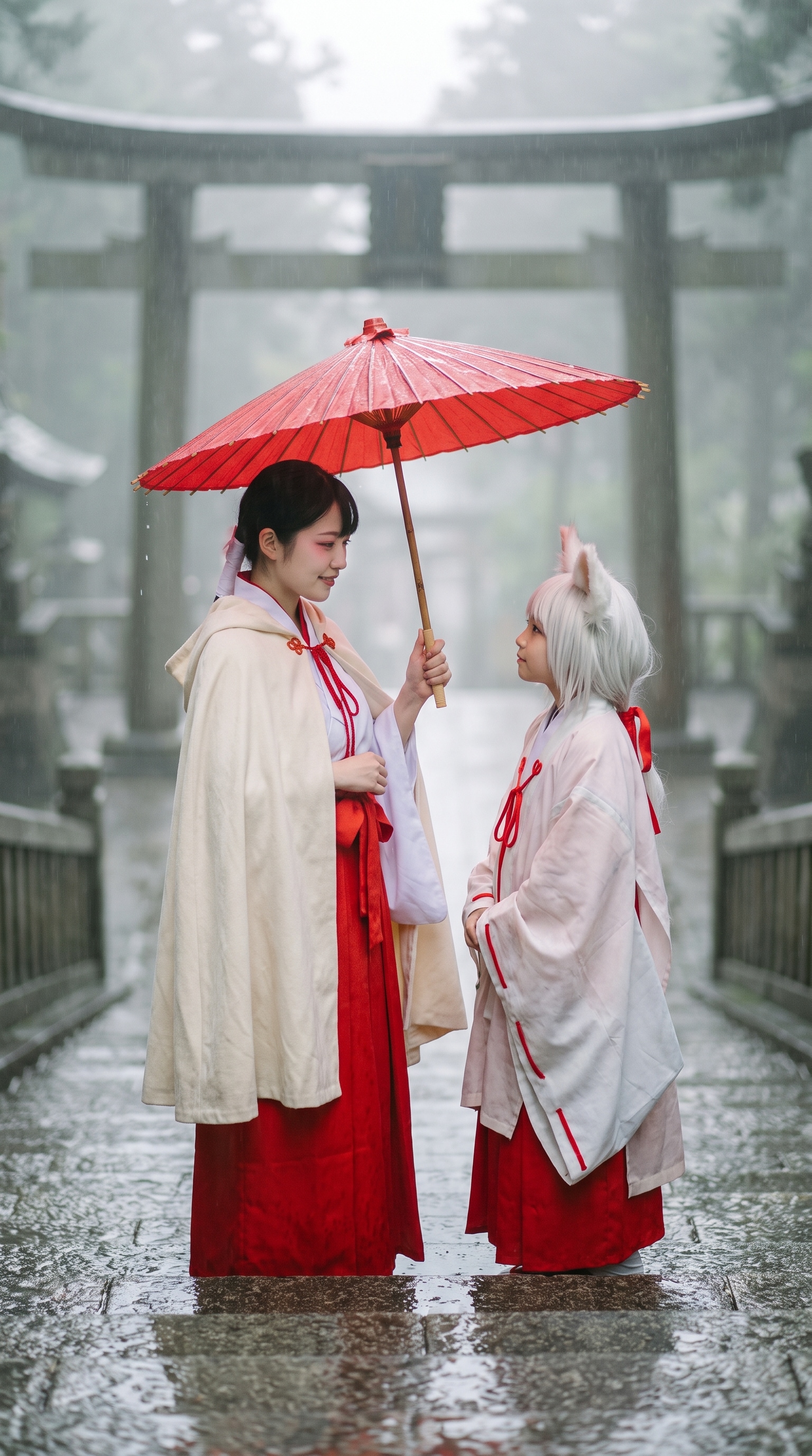 Shelter Beneath the Crimson Umbrella