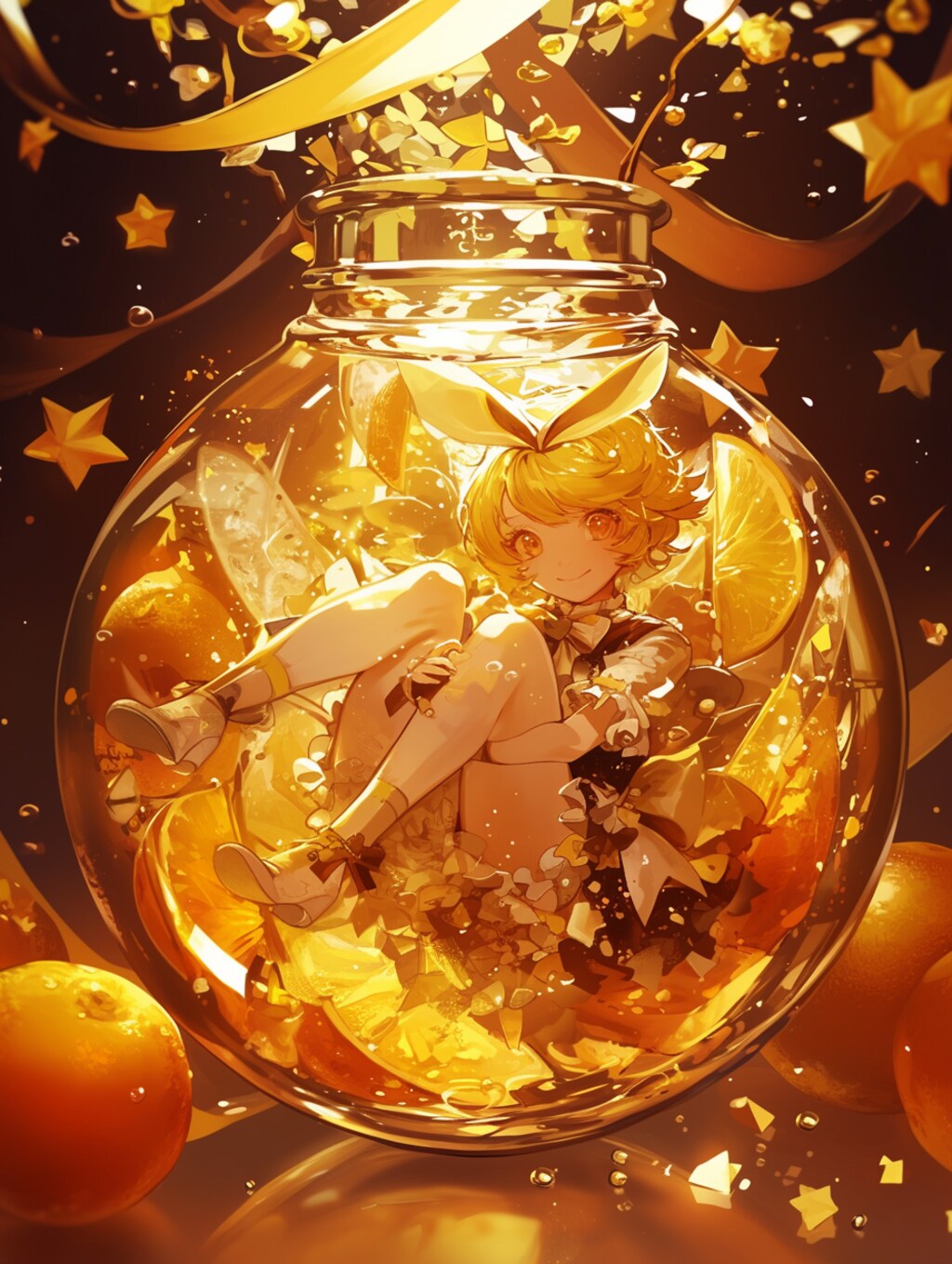 「瓶詰の少女」黄01