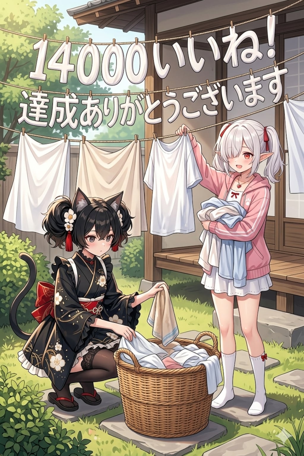 14000いいね！達成ありがとうございます