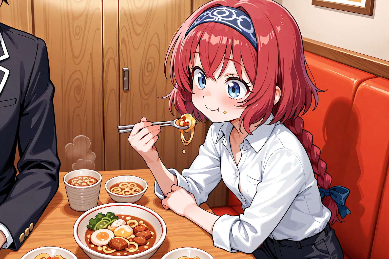 食事風景、詰め合わせ