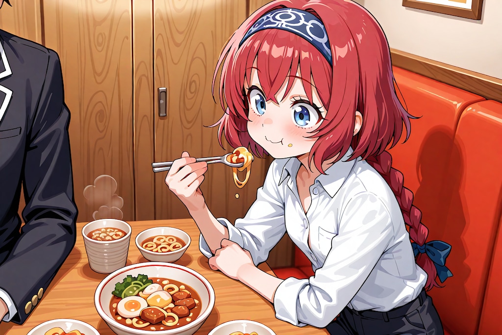 食事風景、詰め合わせ