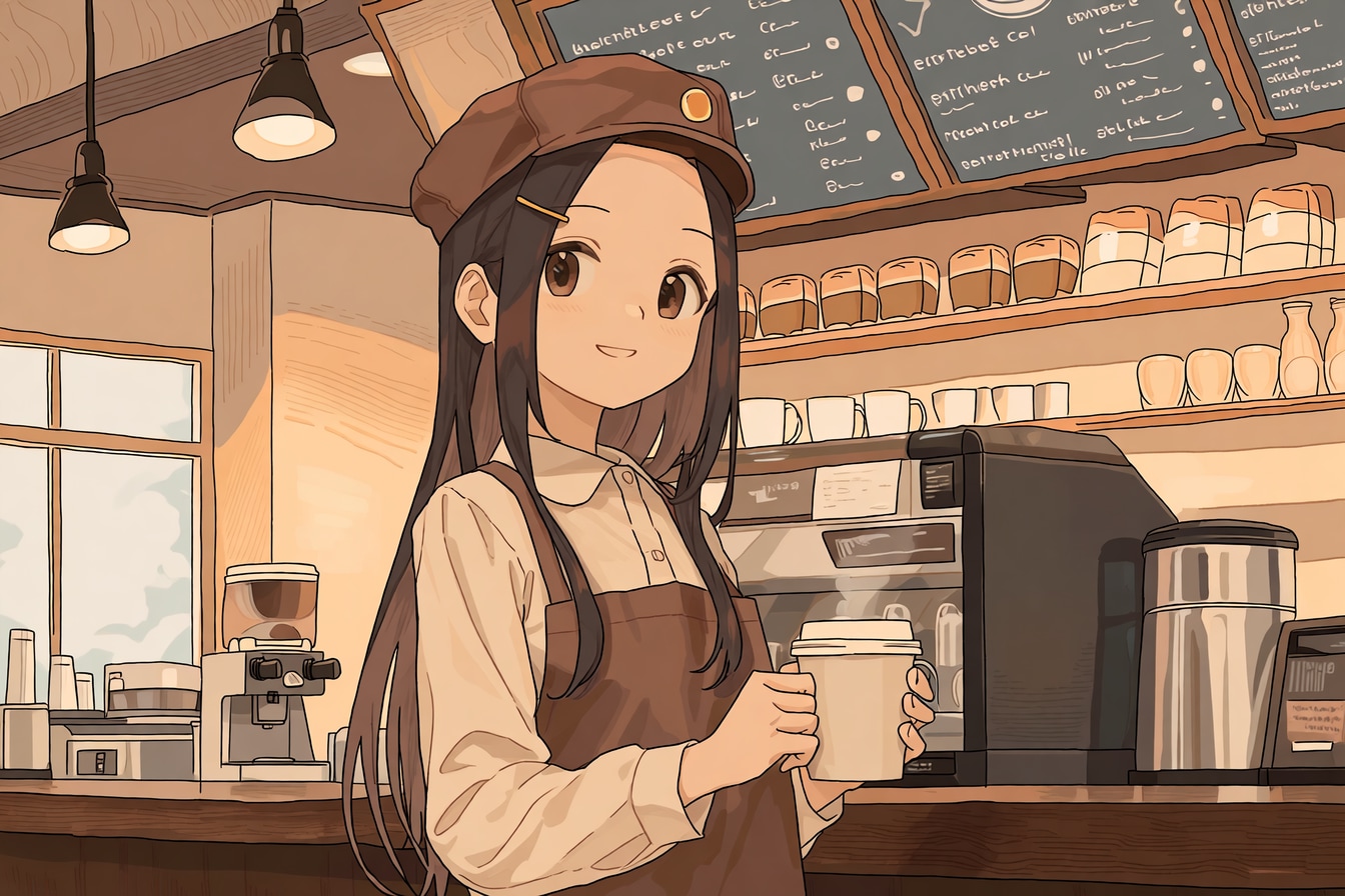 カフェのお姉さん☕✨179