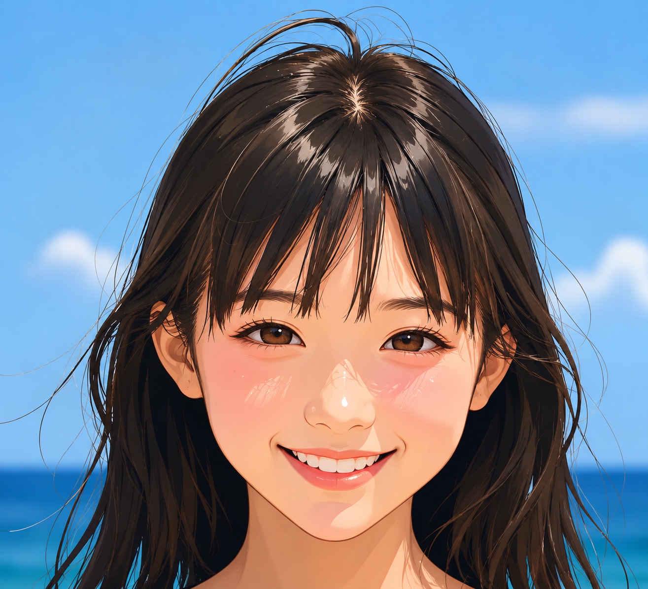 アウトな顔をイラストにしてみたｗ
