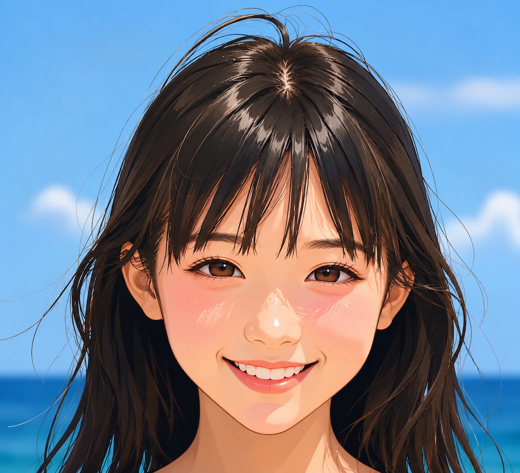 アウトな顔をイラストにしてみたｗ