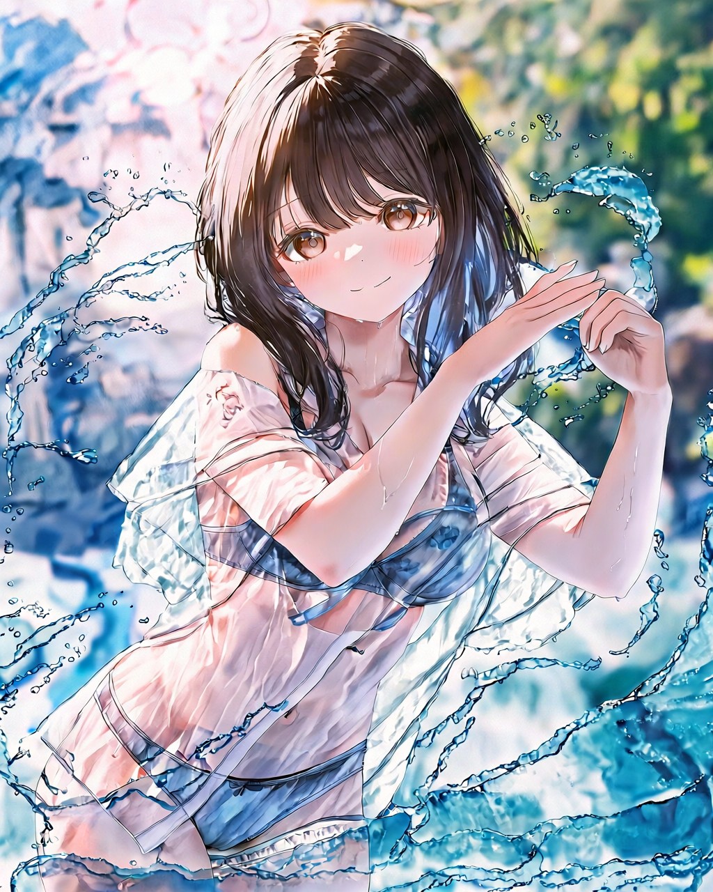 スプラッシュ水着