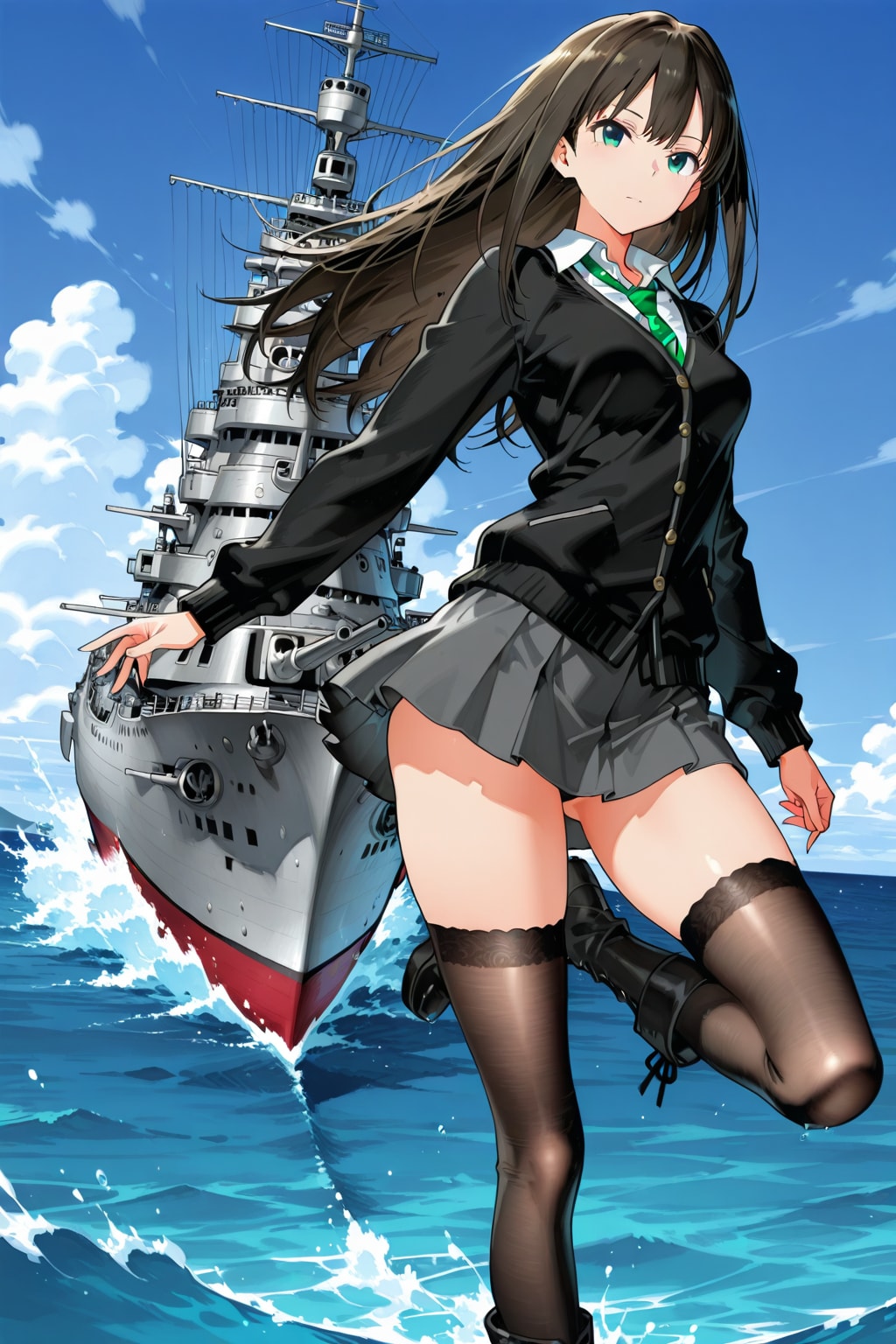 しぶりんと戦艦