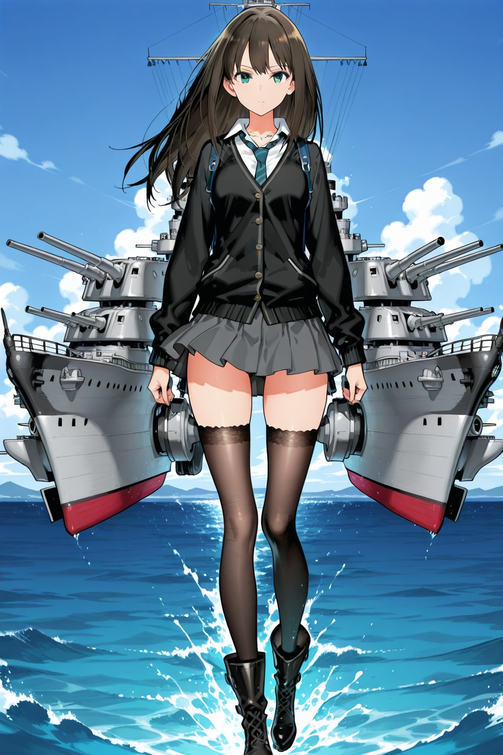 しぶりんと戦艦