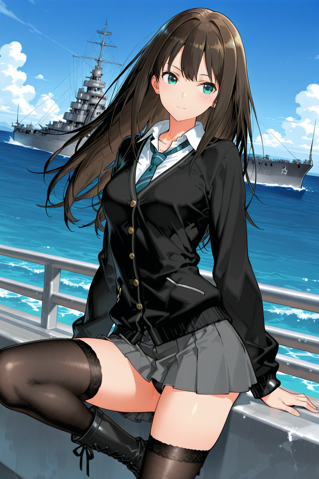 しぶりんと戦艦