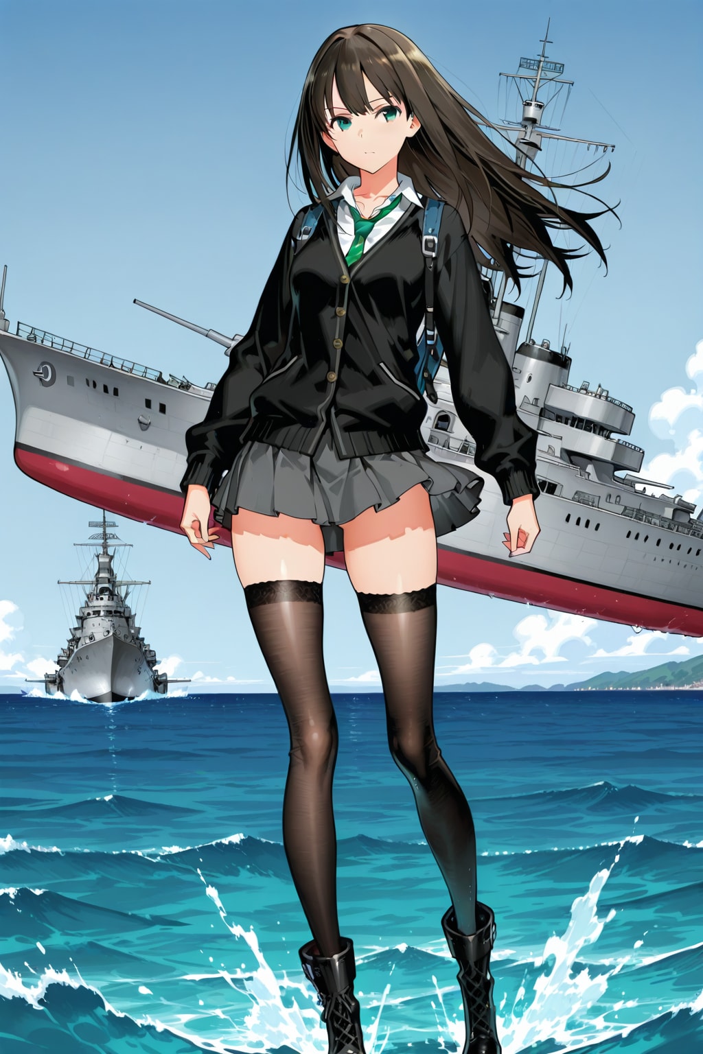 しぶりんと戦艦