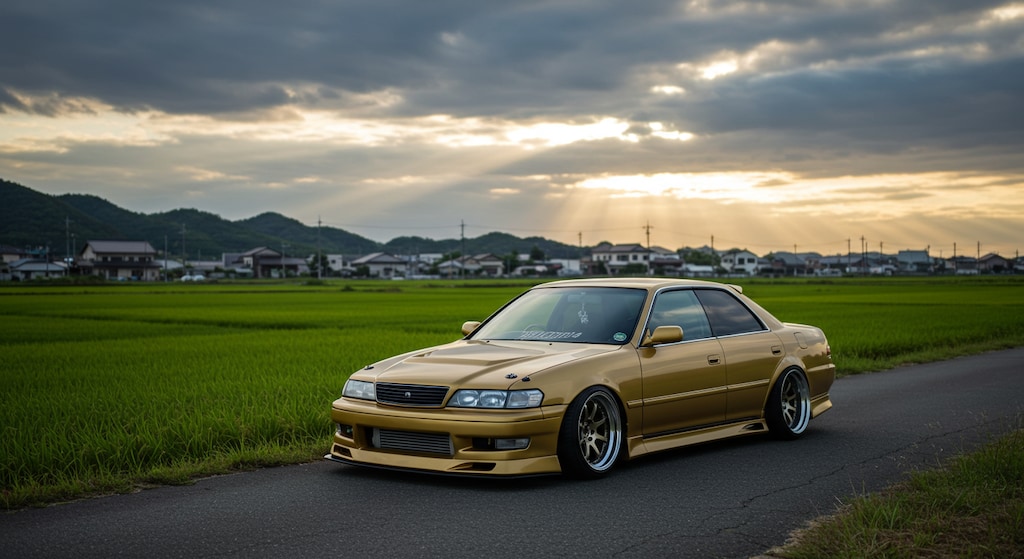 マークⅡのドリ車