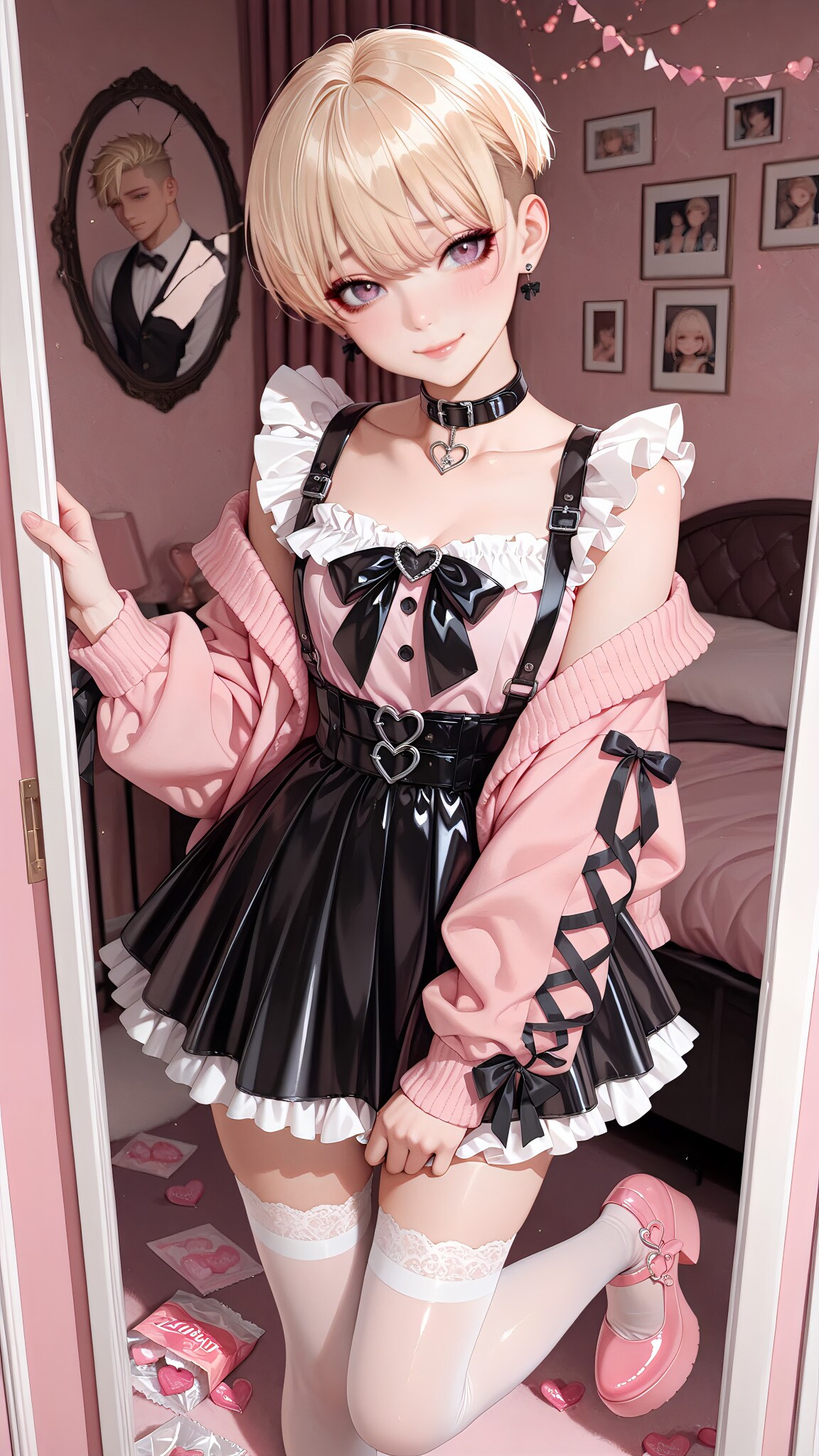 短髪メイドちゃん