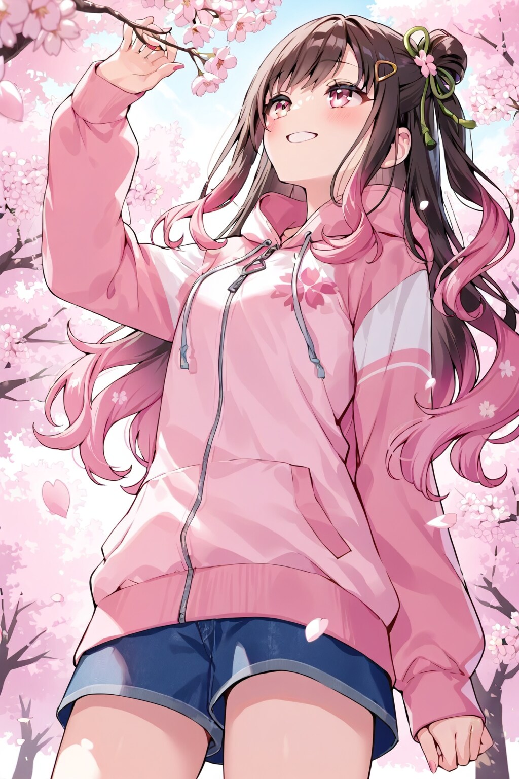 ゴールデンウィークでもまだ見られる桜