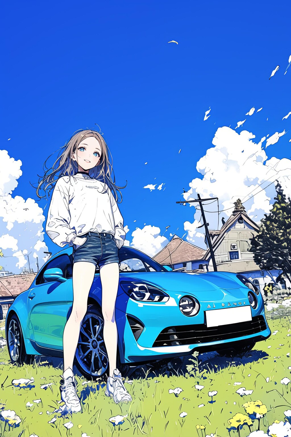 走っている台数が少ないので他人と被らず個性を出せるところが気に入っている健全な女子