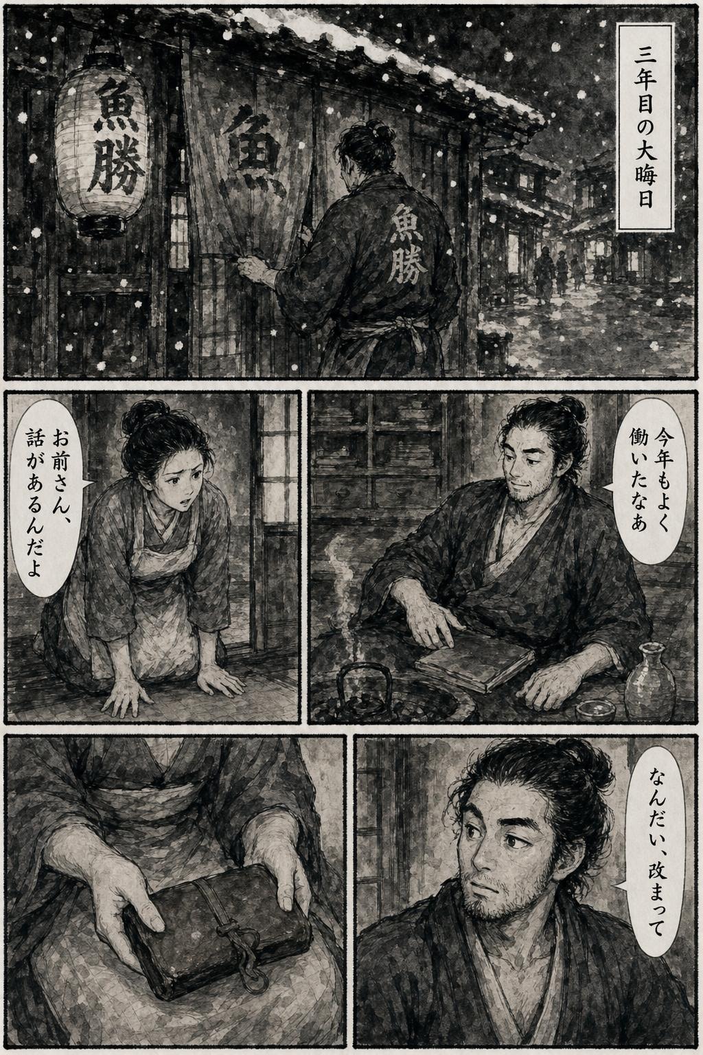 儚夢（はかむ）1話 芝浜