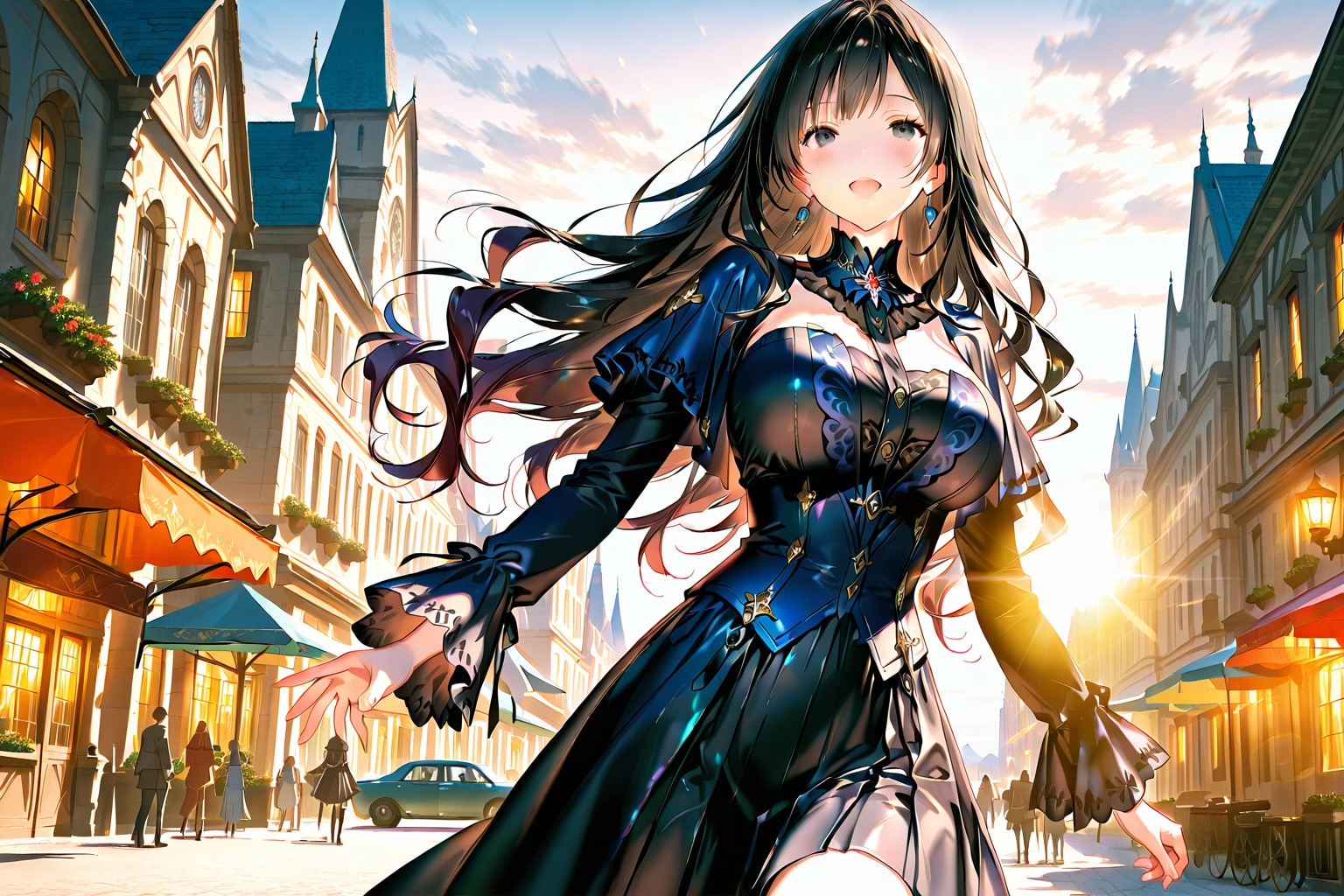 お散歩 | の人気AIイラスト・グラビア