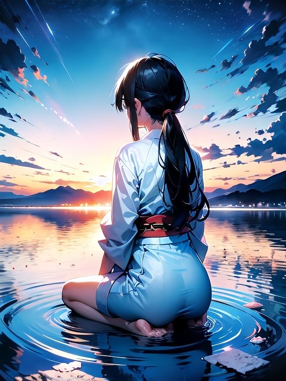 幻想的 | の人気AIイラスト・グラビア