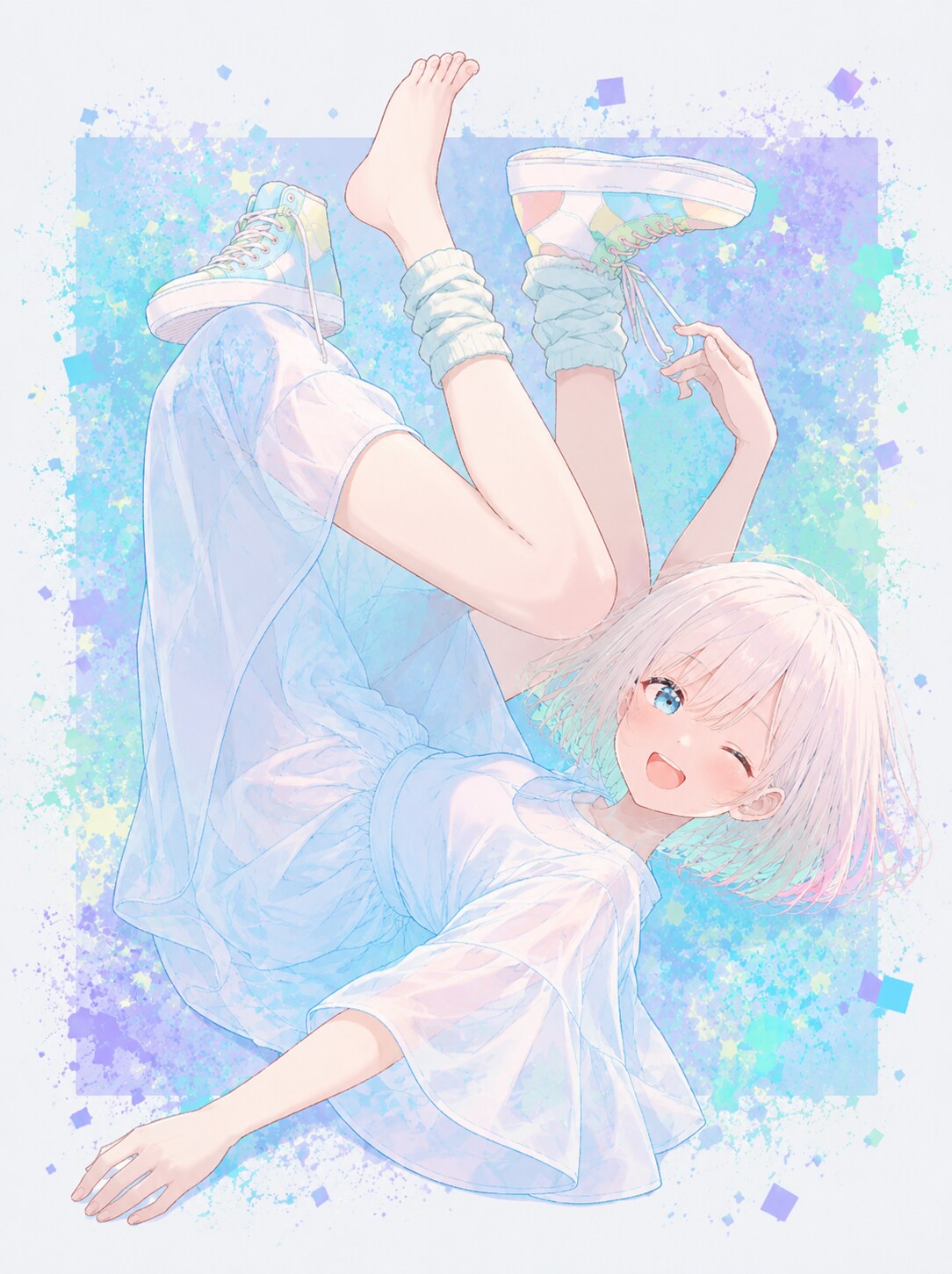 ヨガ中 | の人気AIイラスト・グラビア