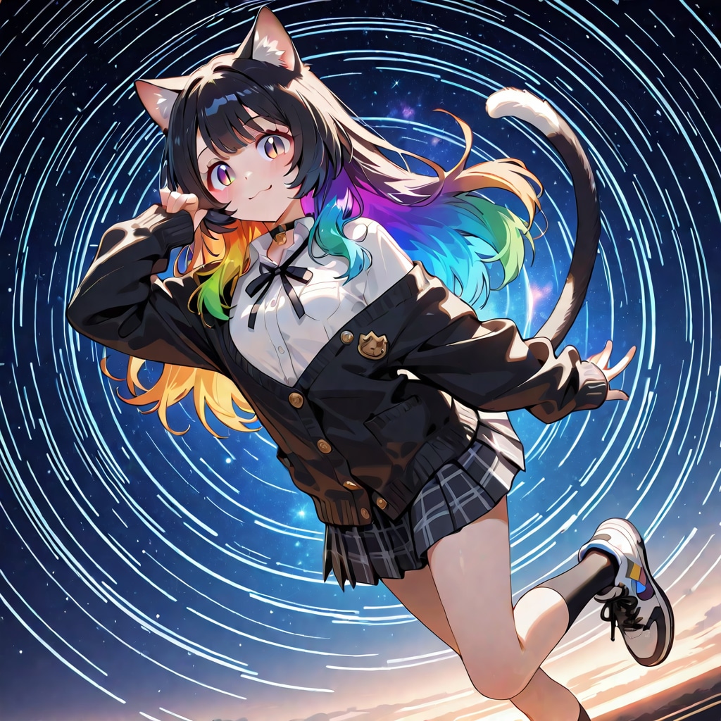 黒猫ちゃんの衣装お借りしました | の人気AIイラスト・グラビア