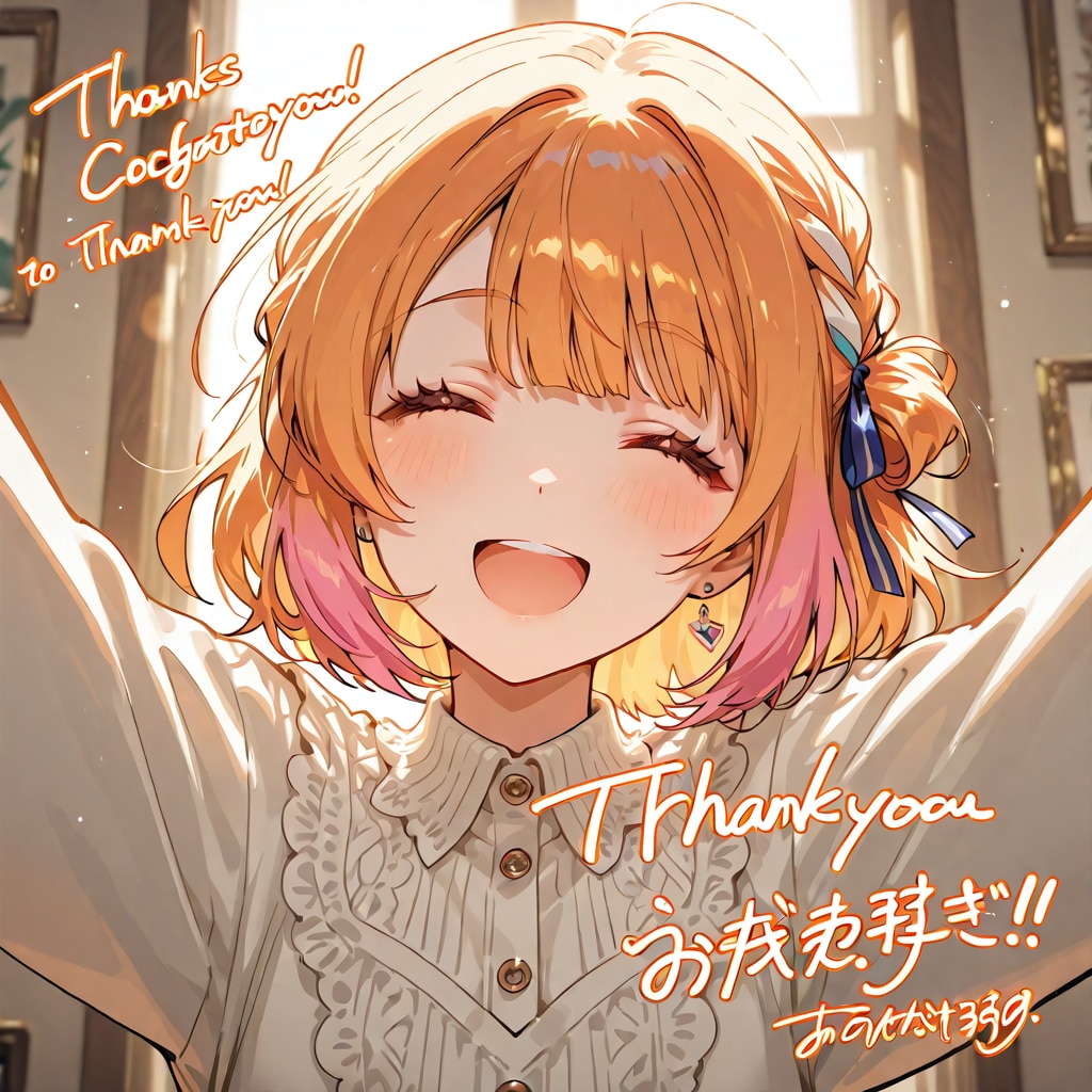 50000イイネ超えてました！ありがとうございます！ | の人気AIイラスト・グラビア