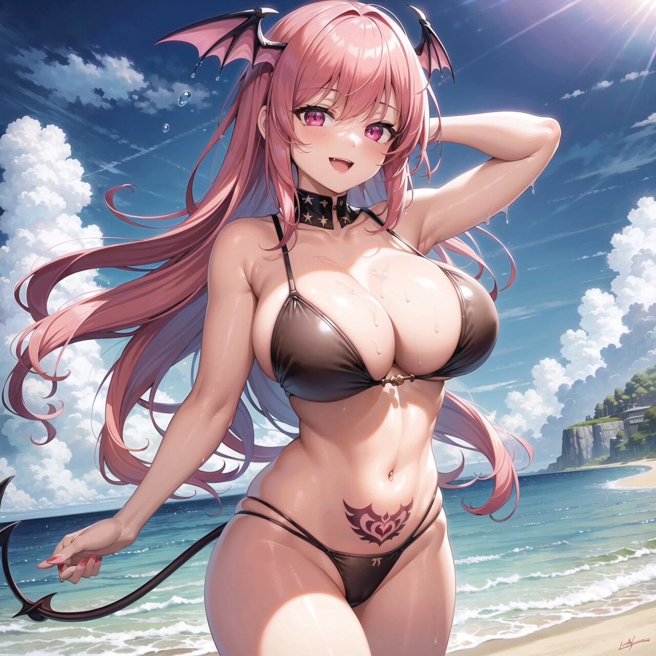 サキュバスさん・水着