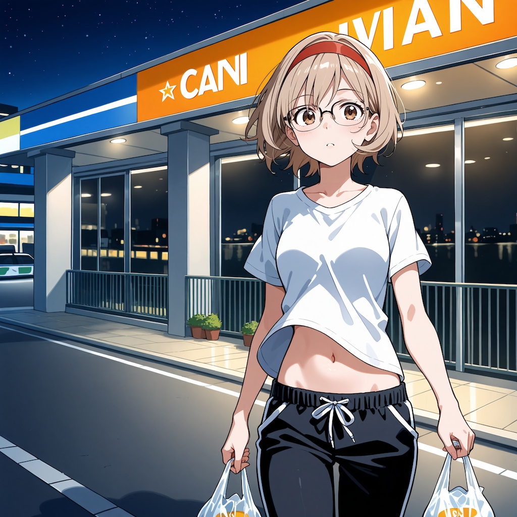 【今日の腹筋】買い物帰り智美